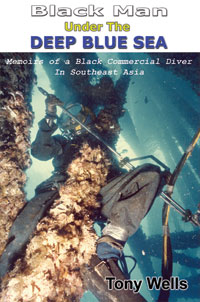 Black Man Under The Deep Blue Sea